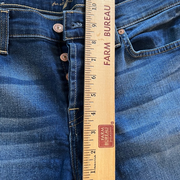7 for all Mankind Josefina skinny boyfriend jeans; size 28; great condition! - Picture 3 of 10